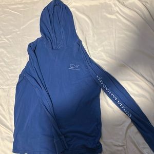 Vineyard Vines Blue beach hoodie